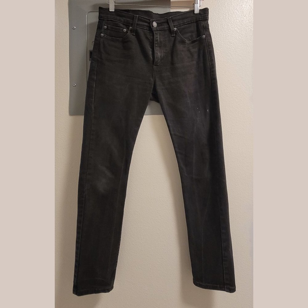 Levi's 510 Black Skinny Jeans 30 x 30, stretch